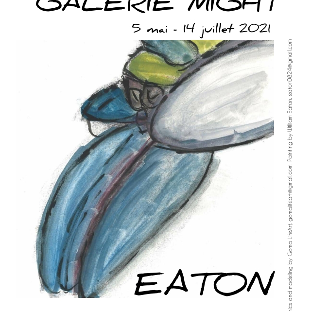 Galerie Might Poster, GomaLifeArt & William Eaton, 2021